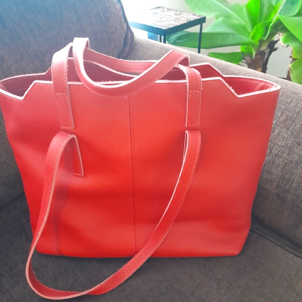Elegant Red Tote Bag